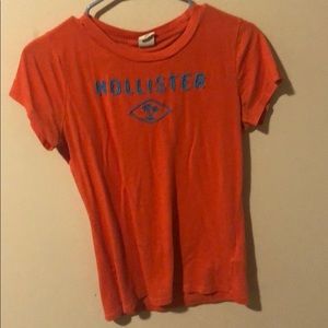Orange and blue Hollister Shirt